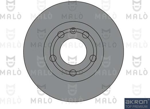 AKRON-MALÒ 1110244 - Brake Disc car-mod.net