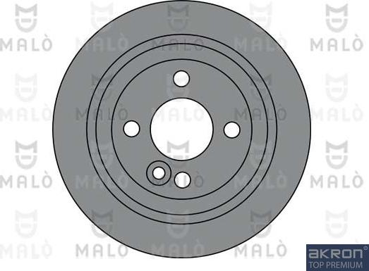 AKRON-MALÒ 1110256 - Brake Disc car-mod.net