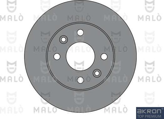 AKRON-MALÒ 1110265 - Brake Disc car-mod.net