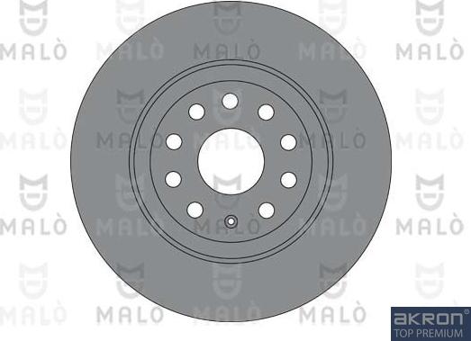AKRON-MALÒ 1110224 - Brake Disc car-mod.net