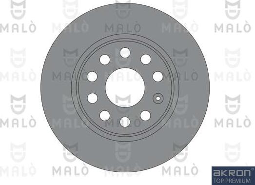 AKRON-MALÒ 1110273 - Brake Disc car-mod.net