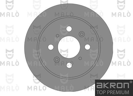 AKRON-MALÒ 1110760 - Brake Disc car-mod.net