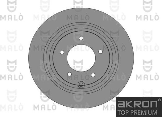 AKRON-MALÒ 1110713 - Brake Disc car-mod.net