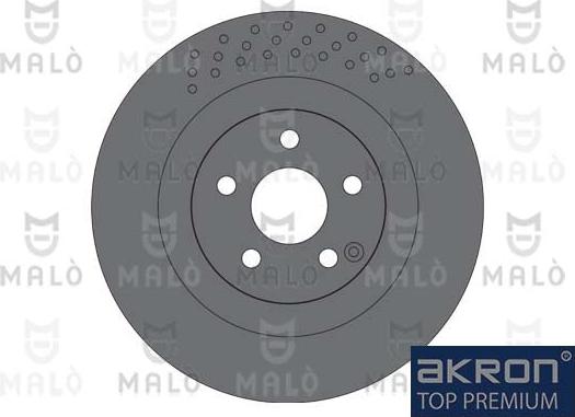 AKRON-MALÒ 1110736 - Brake Disc car-mod.net