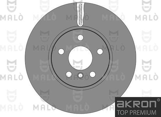 AKRON-MALÒ 1110774 - Brake Disc car-mod.net