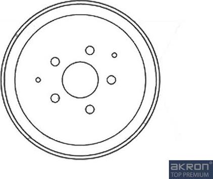 AKRON-MALÒ 1120094 - Brake Drum car-mod.net