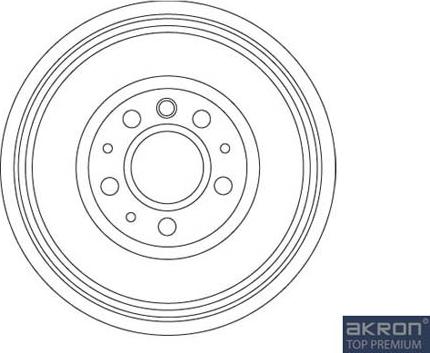 AKRON-MALÒ 1120095 - Brake Drum car-mod.net