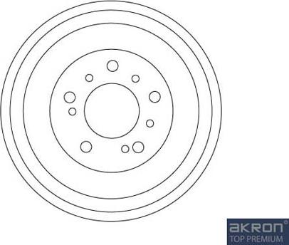 AKRON-MALÒ 1120096 - Brake Drum car-mod.net