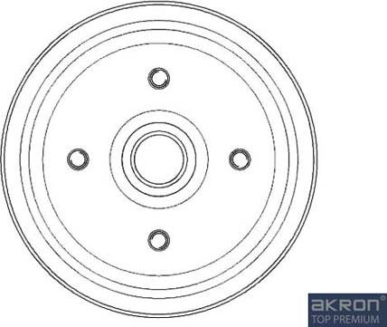 AKRON-MALÒ 1120042 - Brake Drum car-mod.net
