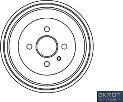 AKRON-MALÒ 1120047 - Brake Drum car-mod.net
