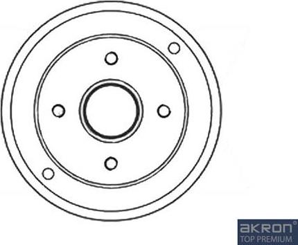 AKRON-MALÒ 1120059 - Brake Drum car-mod.net