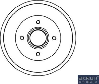 AKRON-MALÒ 1120058 - Brake Drum car-mod.net