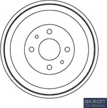 AKRON-MALÒ 1120001 - Brake Drum car-mod.net