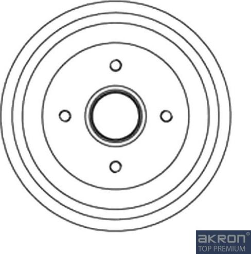 AKRON-MALÒ 1120007 - Brake Drum car-mod.net