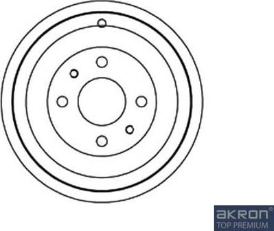 AKRON-MALÒ 1120019 - Brake Drum car-mod.net