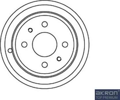 AKRON-MALÒ 1120018 - Brake Drum car-mod.net