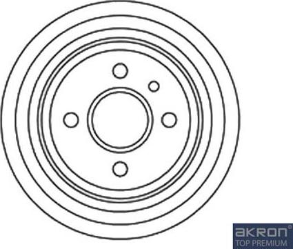 AKRON-MALÒ 1120084 - Brake Drum car-mod.net