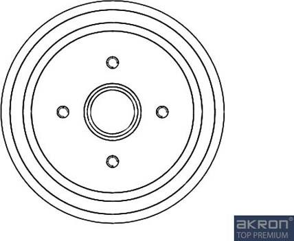 AKRON-MALÒ 1120030 - Brake Drum car-mod.net