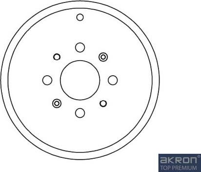 AKRON-MALÒ 1120024 - Brake Drum car-mod.net
