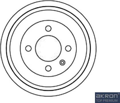 AKRON-MALÒ 1120076 - Brake Drum car-mod.net