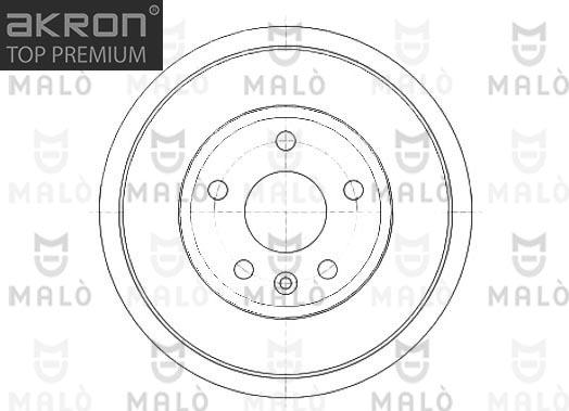 AKRON-MALÒ 1120101 - Brake Drum car-mod.net