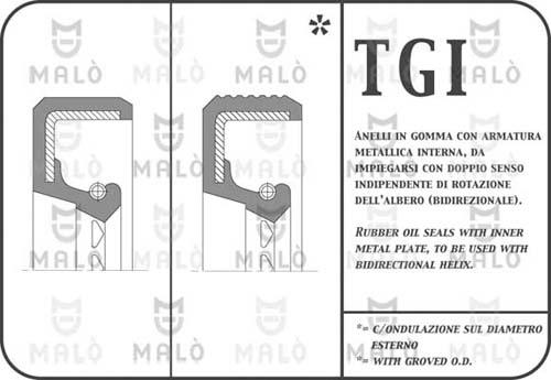 AKRON-MALÒ 797IFL - Shaft Seal, manual transmission car-mod.net