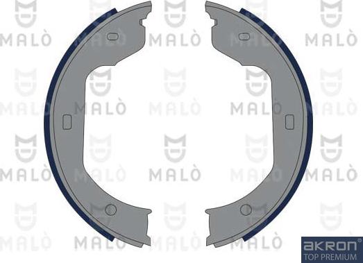AKRON-MALÒ 1390016 - Brake Shoe Set, parking brake car-mod.net