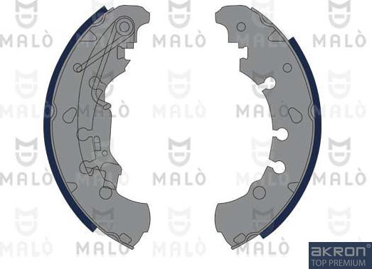 AKRON-MALÒ 1390085 - Drum Brake Shoe Set car-mod.net