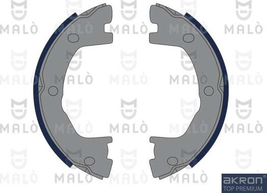 AKRON-MALÒ 1390075 - Brake Shoe Set, parking brake car-mod.net