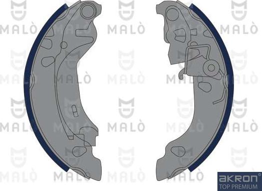 AKRON-MALÒ 1390076 - Drum Brake Shoe Set car-mod.net