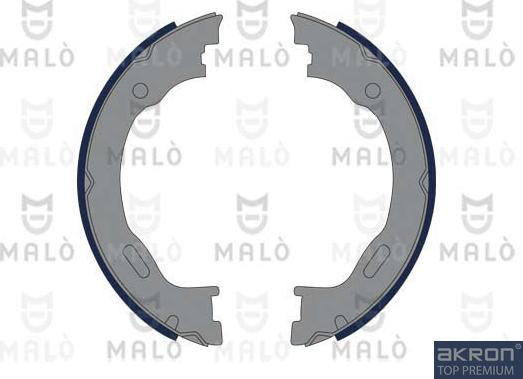 AKRON-MALÒ 1390172 - Brake Shoe Set, parking brake car-mod.net