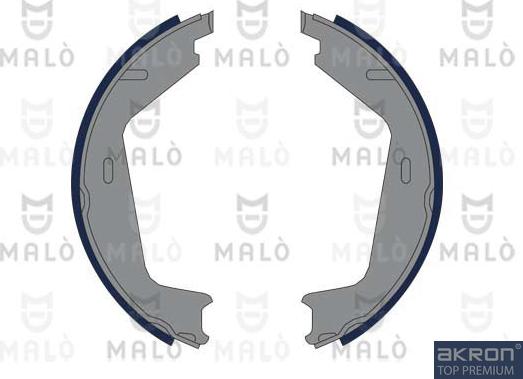 AKRON-MALÒ 1390311 - Brake Shoe Set, parking brake car-mod.net