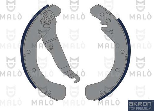 AKRON-MALÒ 1390381 - Brake Pad Set, disc brake car-mod.net