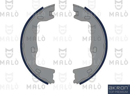 AKRON-MALÒ 1390218 - Brake Shoe Set, parking brake car-mod.net