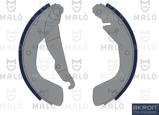 AKRON-MALÒ 1390229 - Drum Brake Shoe Set car-mod.net