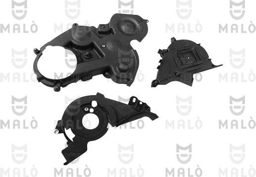 AKRON-MALÒ 123025 - Cover, timing belt car-mod.net