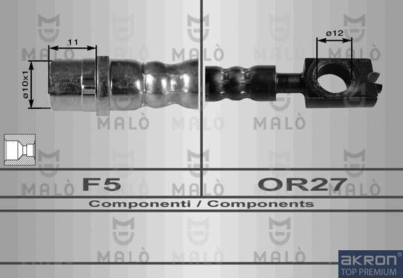 AKRON-MALÒ 8968 - Brake Hose car-mod.net