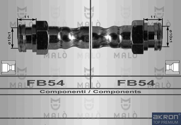 AKRON-MALÒ 8967 - Brake Hose car-mod.net