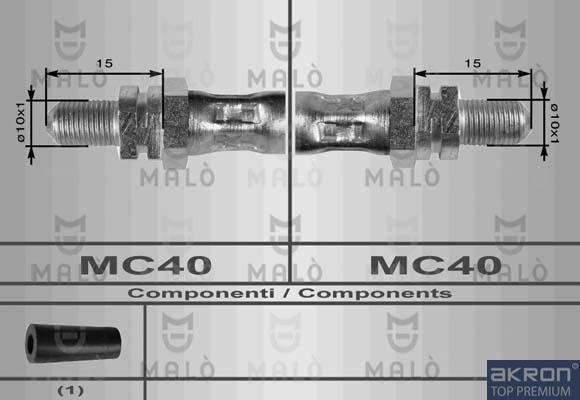 AKRON-MALÒ 8565 - Brake Hose car-mod.net