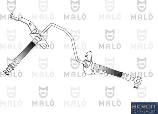 AKRON-MALÒ 80582 - Brake Hose car-mod.net