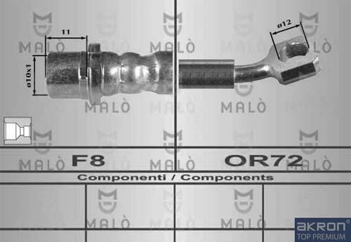 AKRON-MALÒ 80342 - Brake Hose car-mod.net
