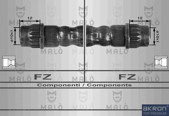 AKRON-MALÒ 8444 - Brake Hose car-mod.net