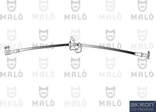 AKRON-MALÒ 80734 - Brake Hose car-mod.net