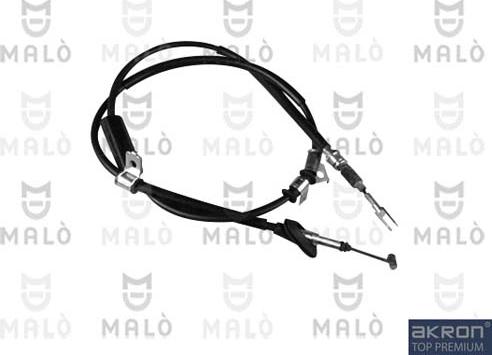 AKRON-MALÒ 29104 - Cable, parking brake car-mod.net