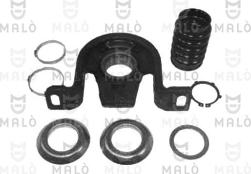 AKRON-MALÒ 24460 - Propshaft centre bearing support car-mod.net