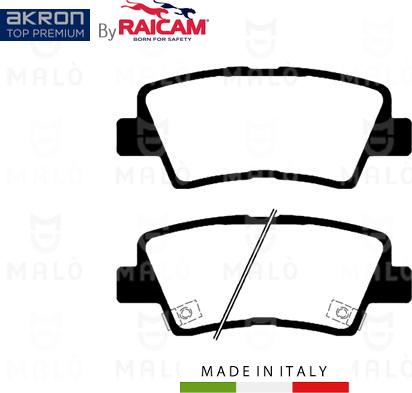 AKRON-MALÒ 28480977 - Brake Pad Set, disc brake car-mod.net