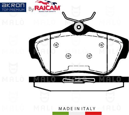 AKRON-MALÒ 28480348 - Brake Pad Set, disc brake car-mod.net