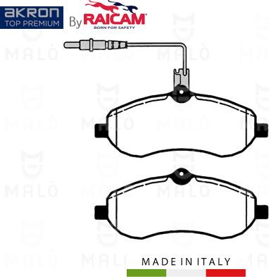 AKRON-MALÒ 28480242 - Brake Pad Set, disc brake car-mod.net