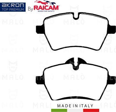 AKRON-MALÒ 28480263 - Brake Pad Set, disc brake car-mod.net