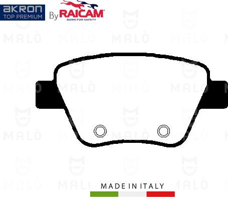 AKRON-MALÒ 28481082 - Brake Pad Set, disc brake car-mod.net